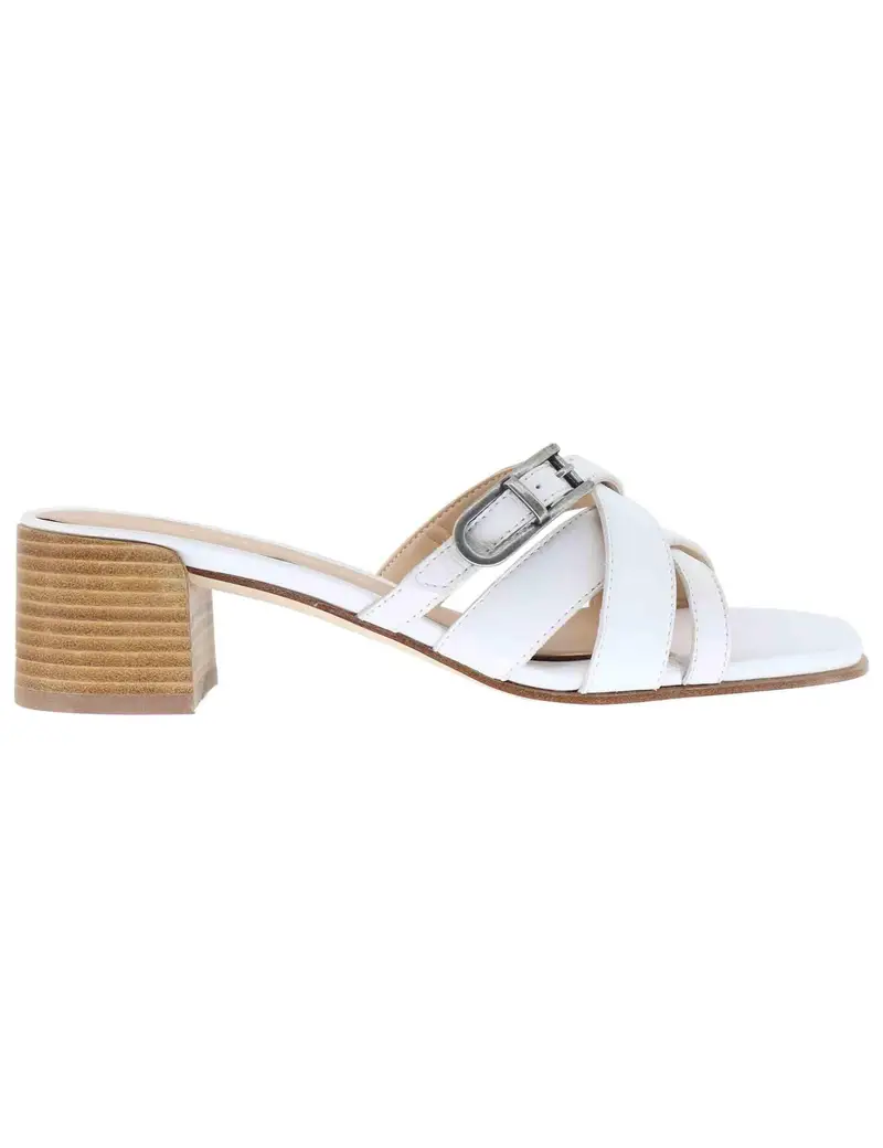 Unisa Sandali donna in pelle bianca Donna KYOKO GRA_WHITE