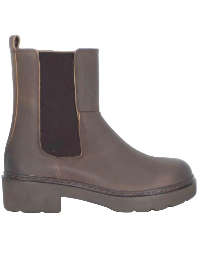 Stivaletti in pelle testa di moro Donna JAINE AF WENGUE