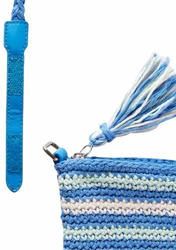 United Colors of Benetton Borsa 6WVHGY00Q, Bambina, Verde, ST miniatura 3