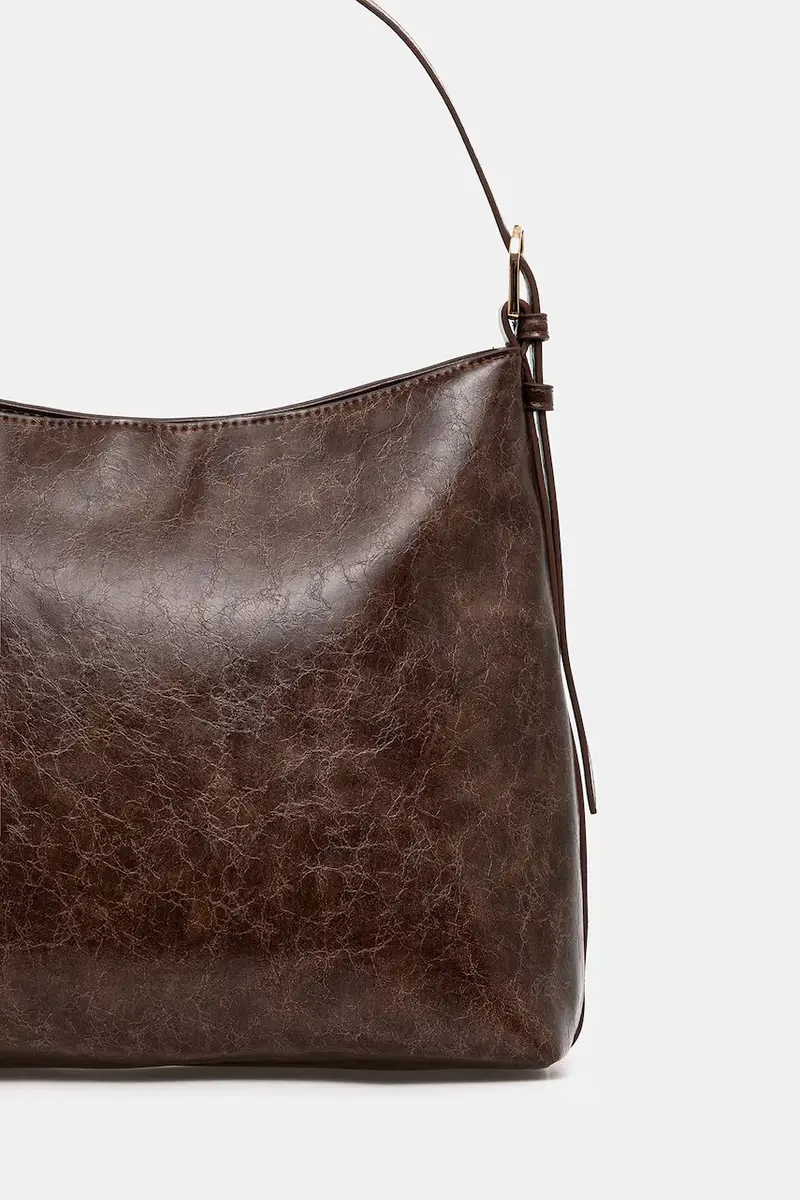 borsetta colore marrone 66EYDY08T miniatura 3