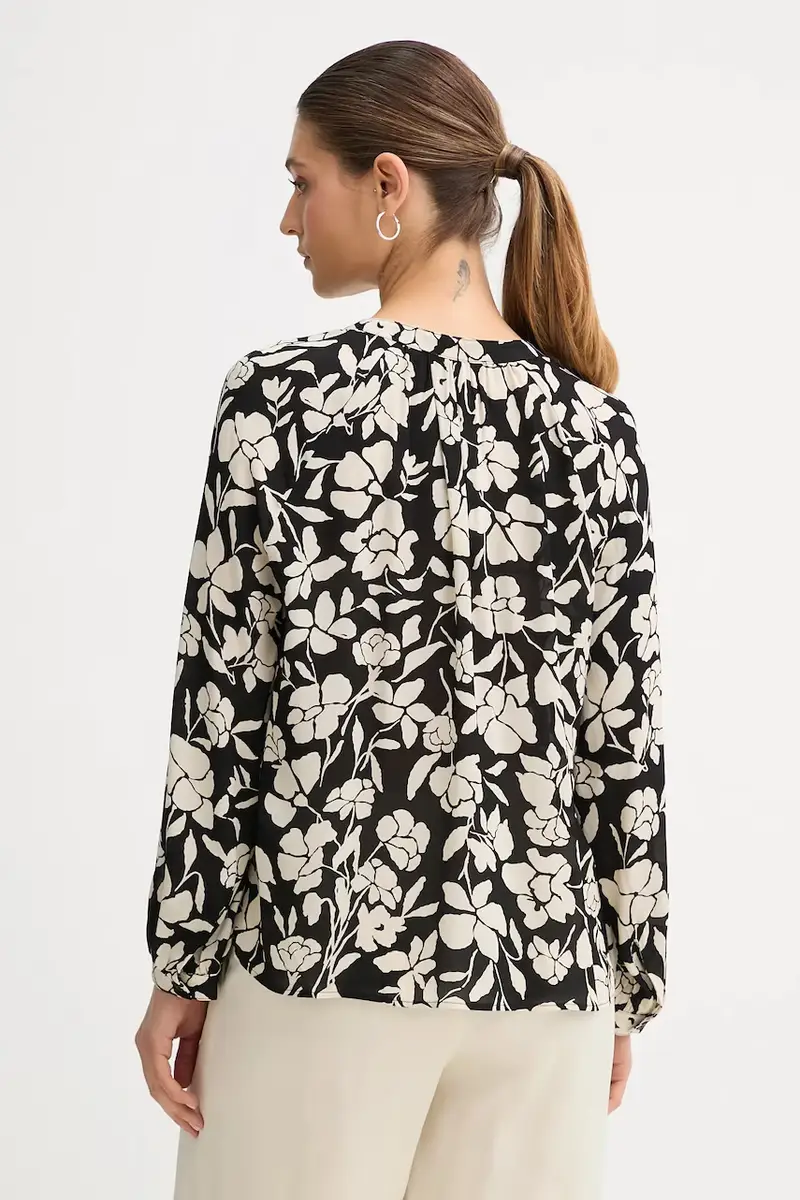 camicetta donna colore beige 50IGDQ0CN miniatura 3