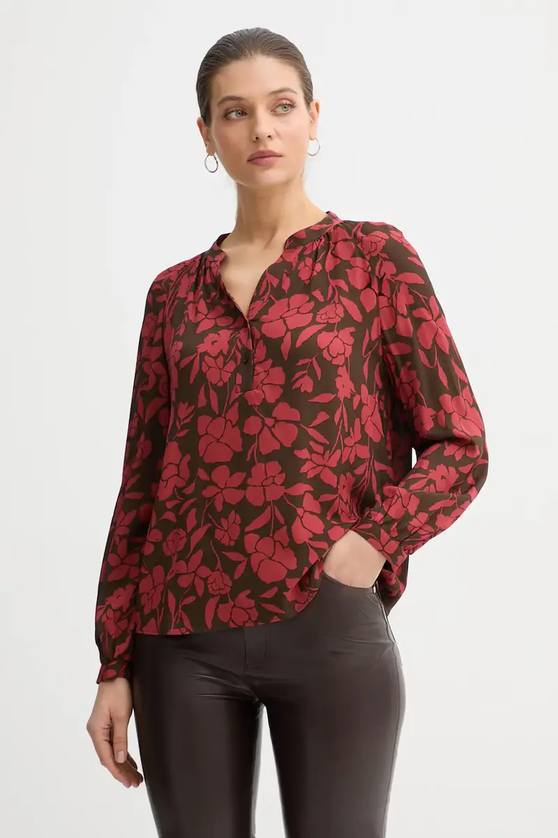 camicetta donna colore granata 50IGDQ0CN