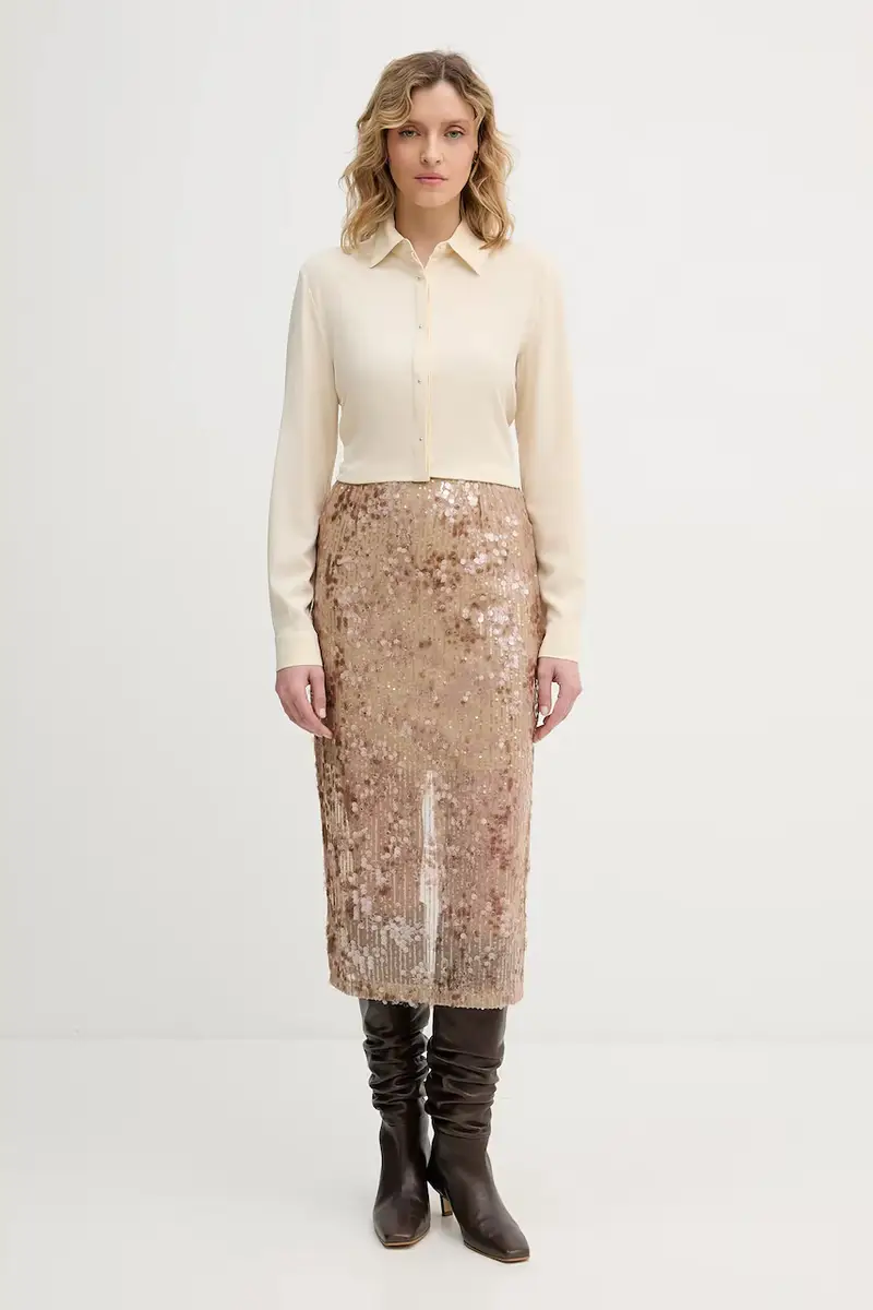 camicia Beige miniatura 2