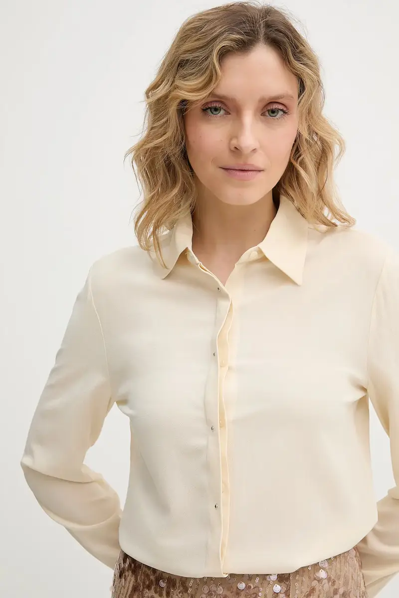 camicia Beige miniatura 4
