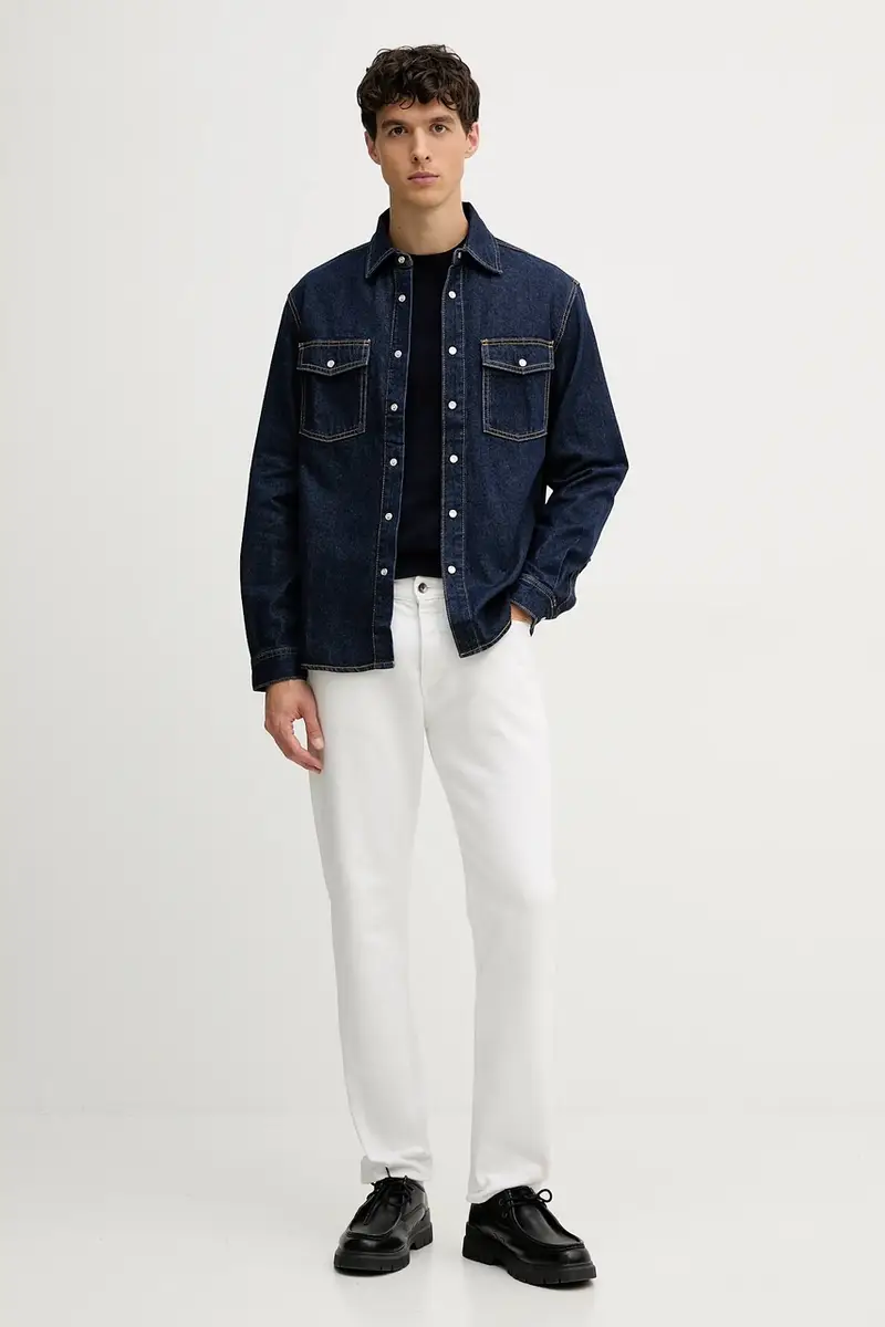 United Colors of Benetton Jeans Uomo Blu 3595776 miniatura 2