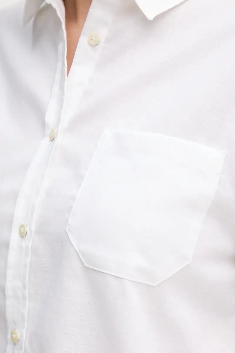 camicia donna colore bianco 56D8DQ0CG miniatura 5