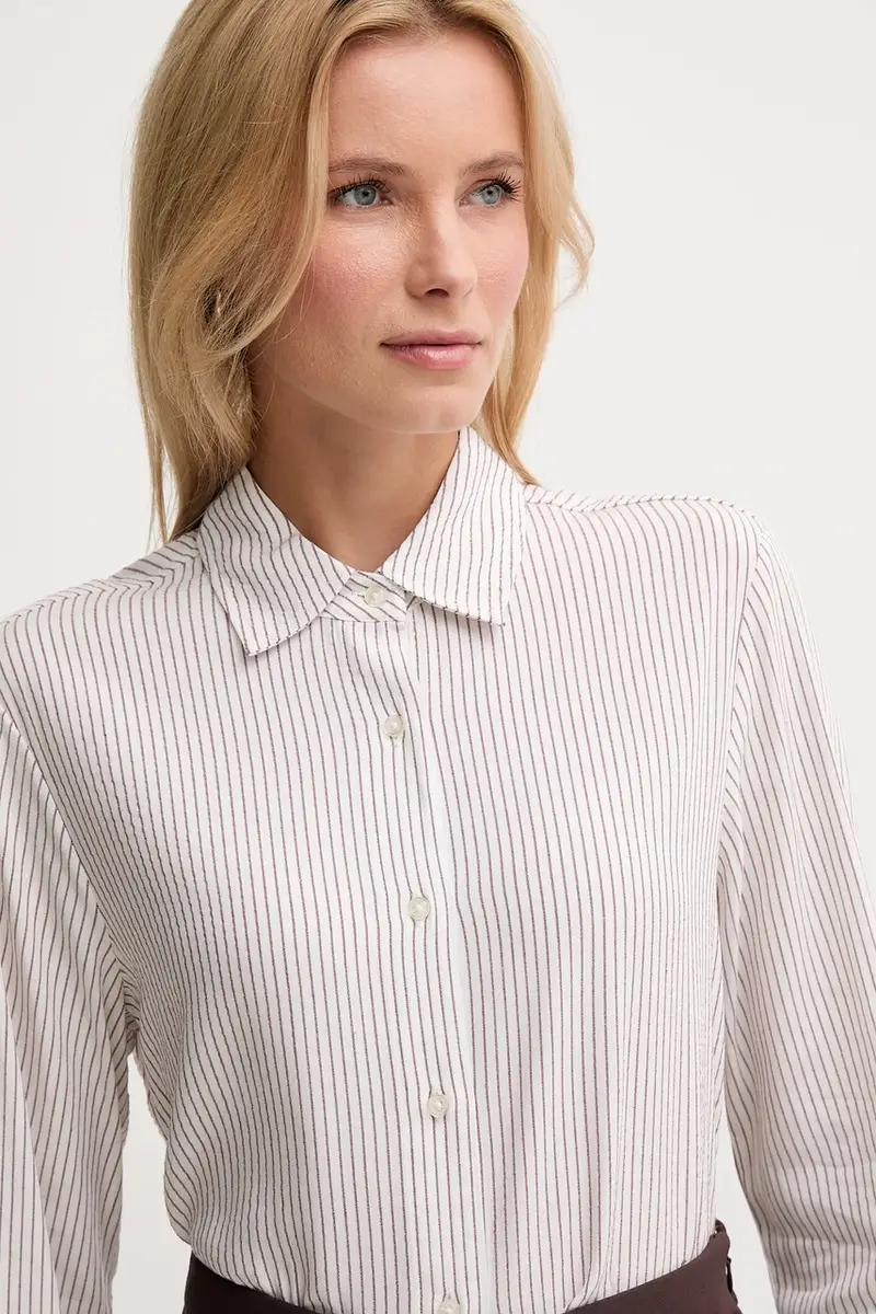 camicia donna colore bianco 570QDQ0AL miniatura 4