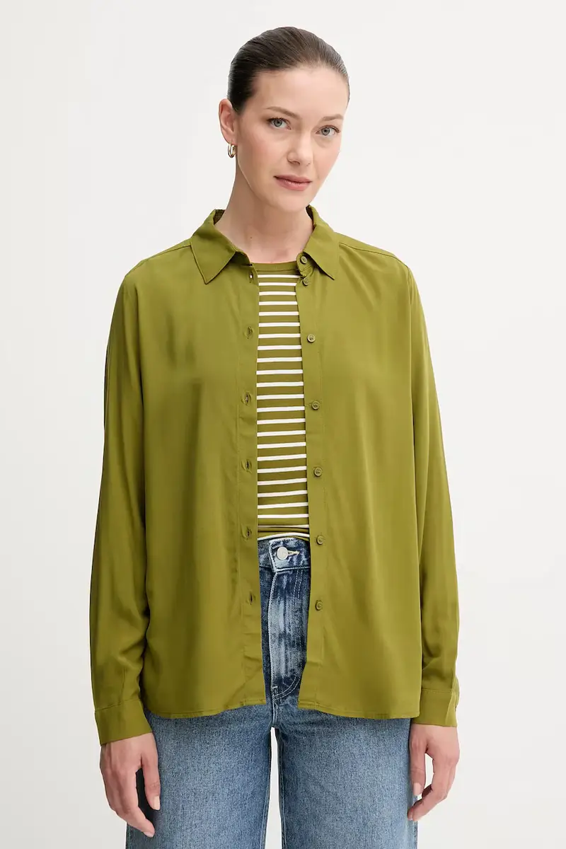 camicia donna colore rosa 5WPWDQ0B0 Verde