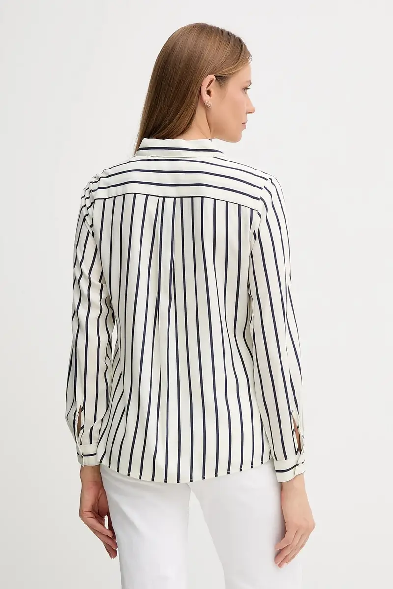 camicia donna colore verde 5T17DQ0AZ Beige miniatura 3