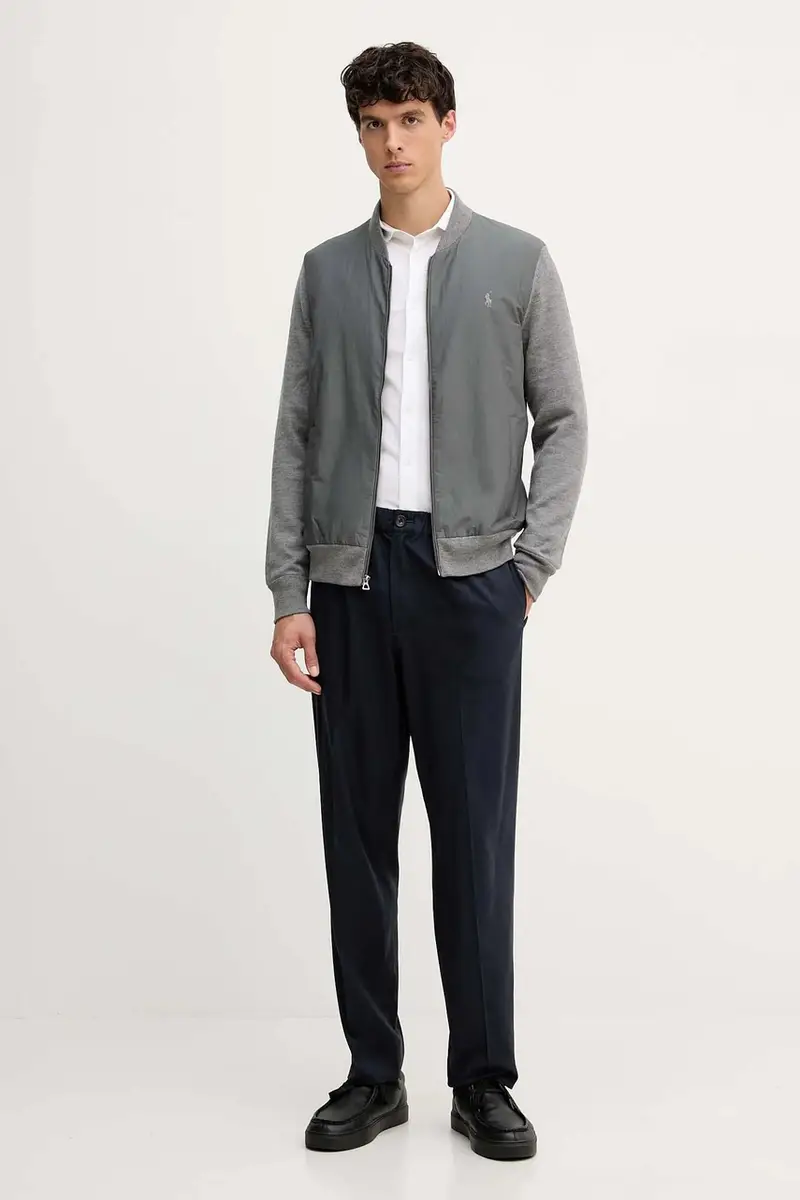 camicia in cotone uomo colore bianco 5X37UQ064 miniatura 2