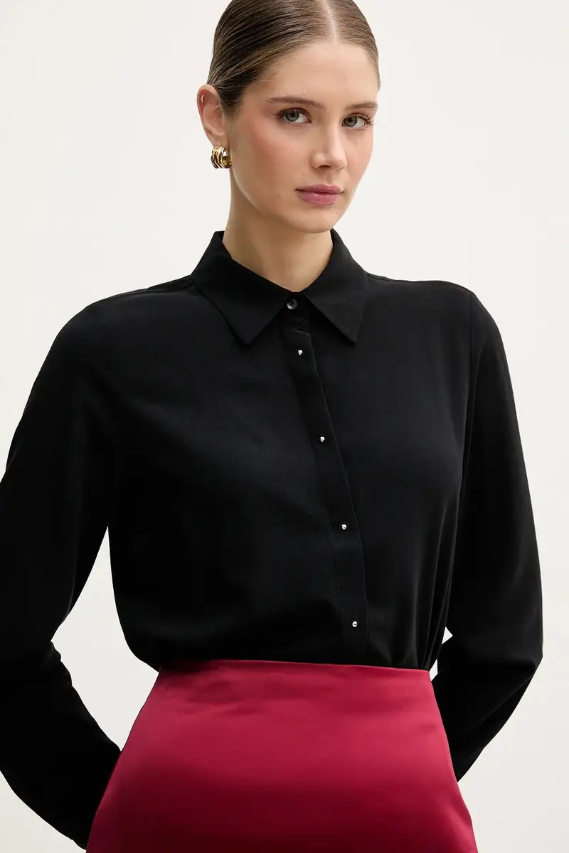 camicia Nero miniatura 4