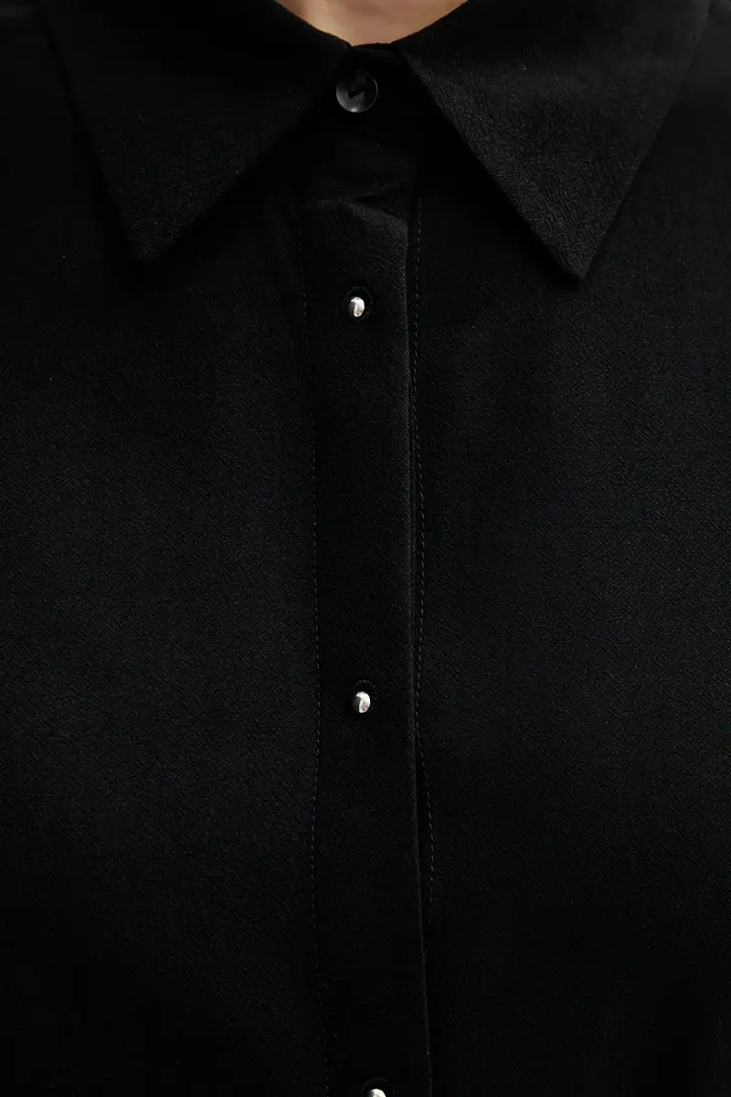 camicia Nero miniatura 5