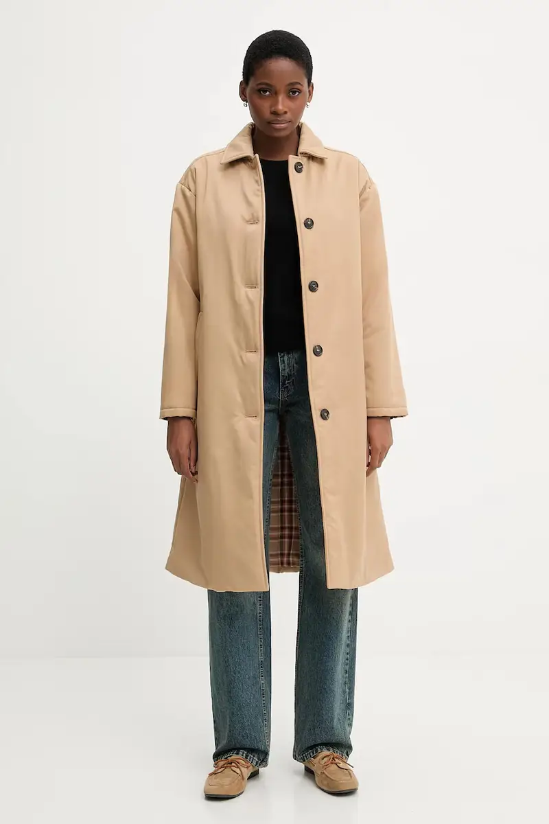 cappotto 2I1UDN08F Verde miniatura 2