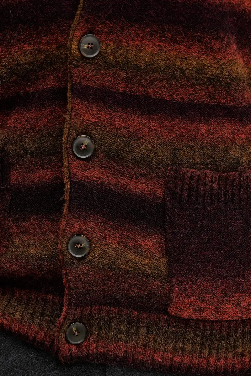 United Colors of Benetton Cardigan Arancione 4147738 miniatura 5