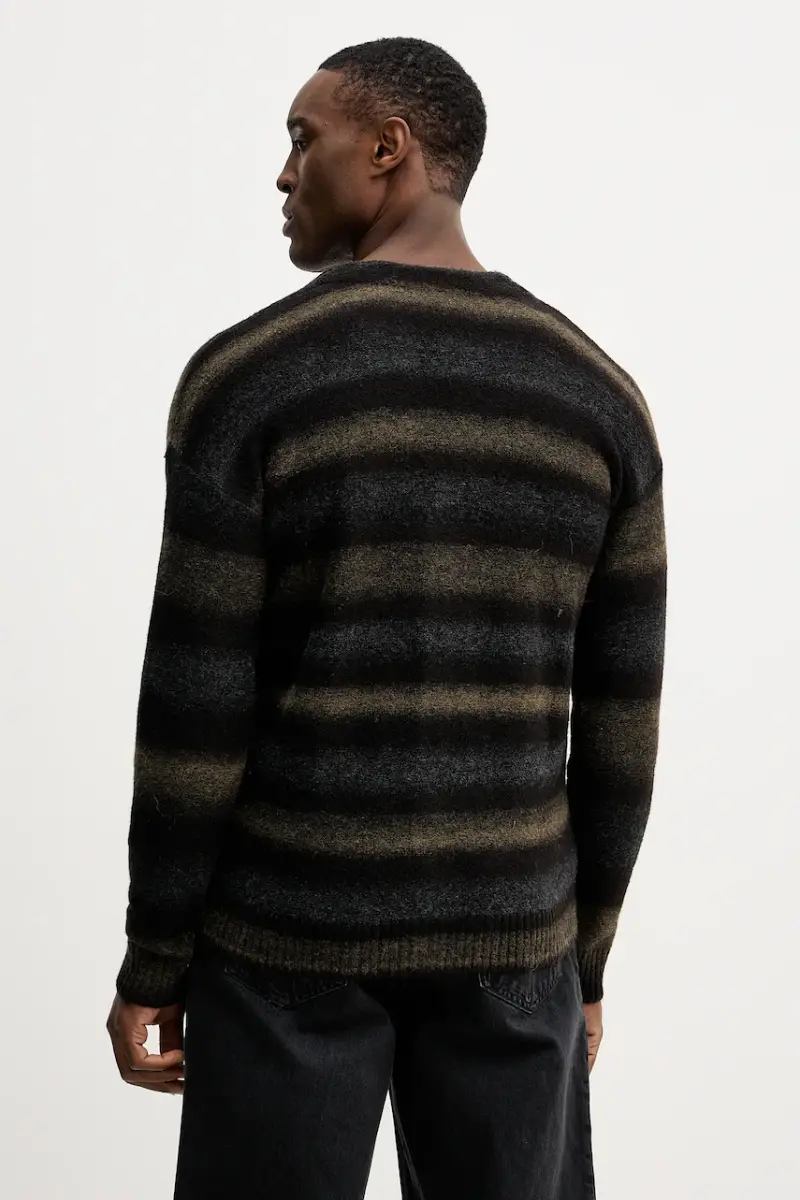 United Colors of Benetton Cardigan Marrone 4149297 miniatura 3