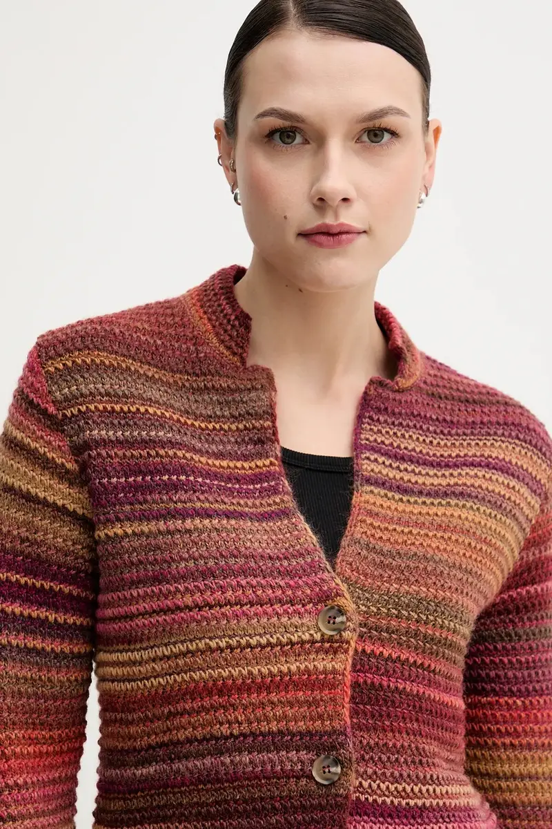United Colors of Benetton Cardigan Arancione 3955571 miniatura 4