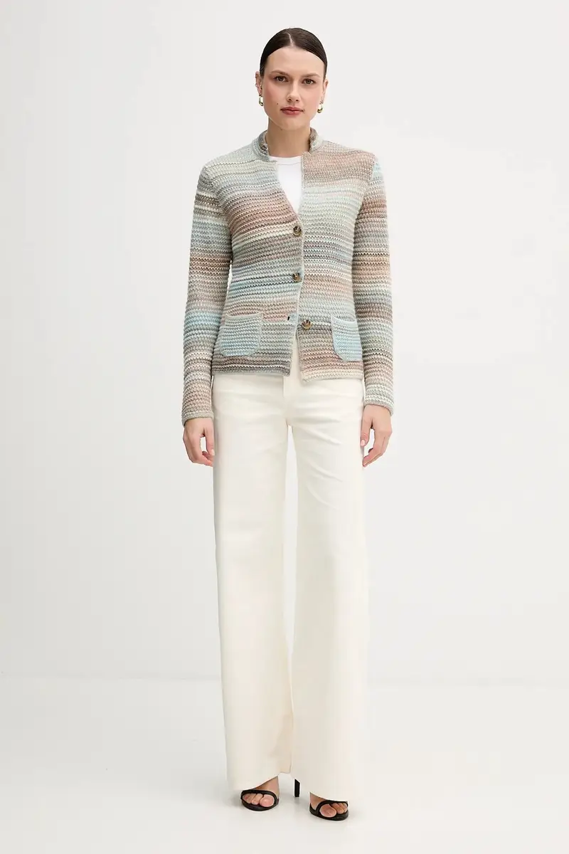 United Colors of Benetton Cardigan Beige 3955623 miniatura 2