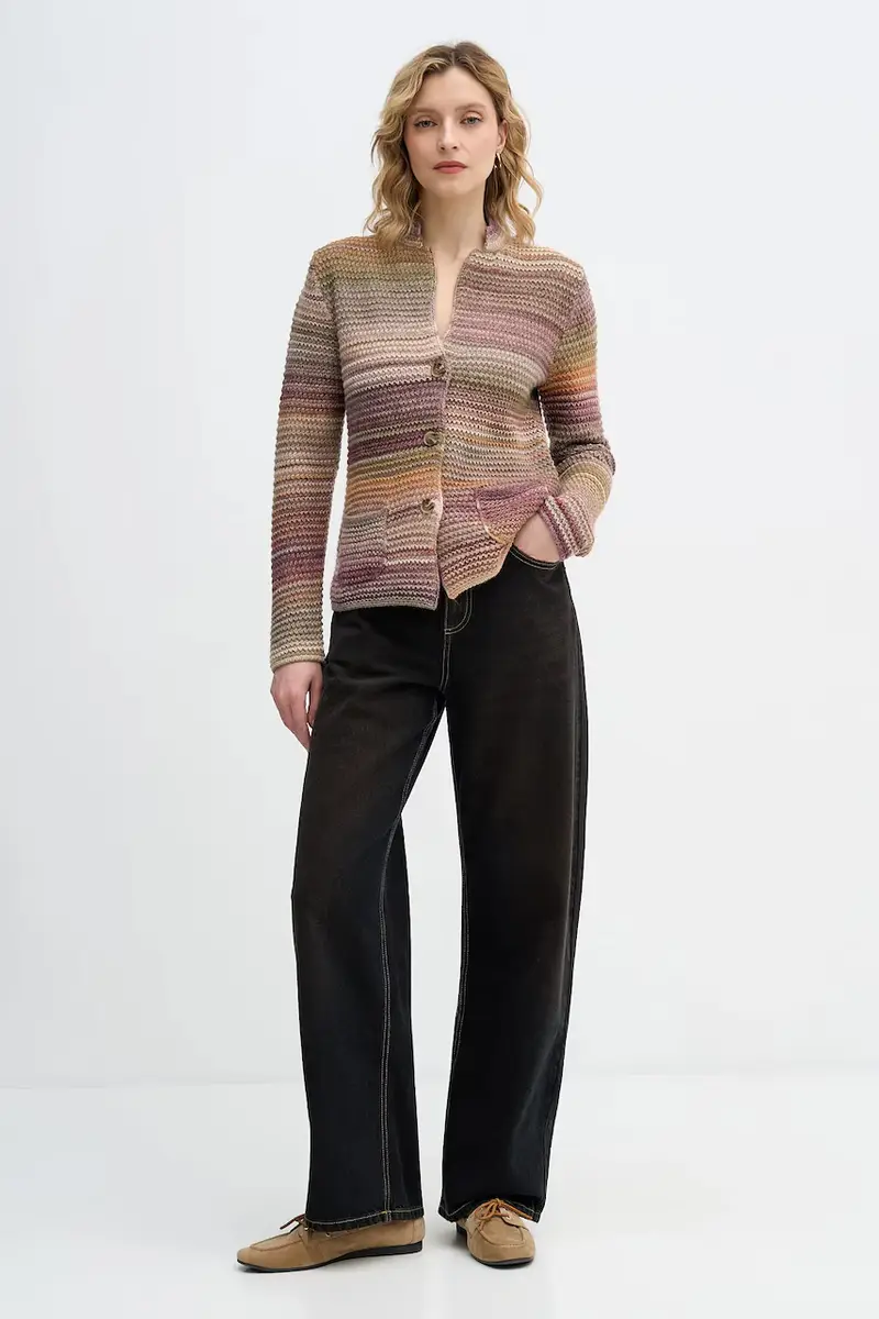 United Colors of Benetton Cardigan Rosa 3982302 miniatura 2