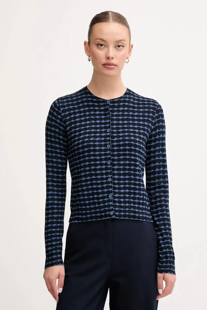 United Colors of Benetton Cardigan Donna Blu 3596052