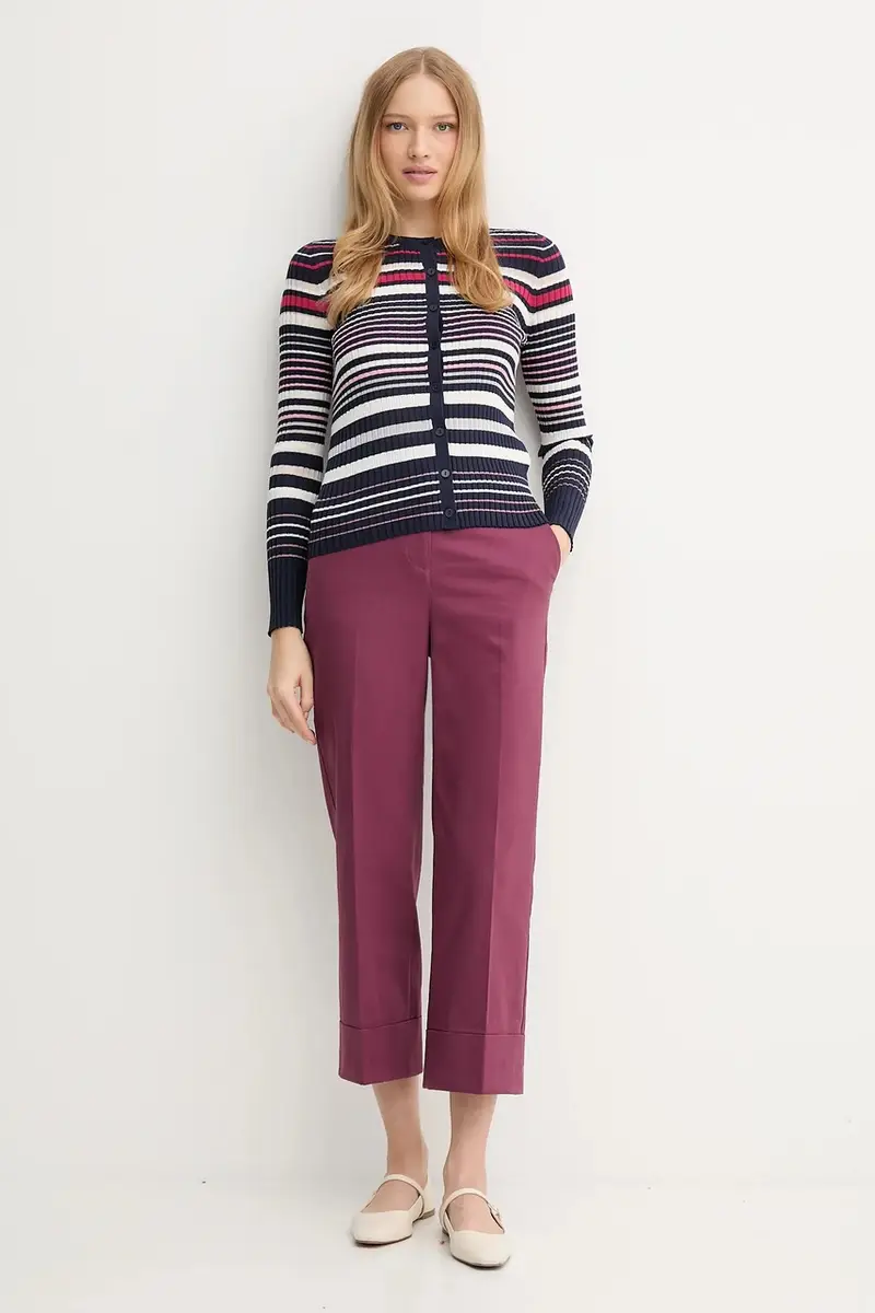 United Colors of Benetton Cardigan Donna Blu 3595230 miniatura 2