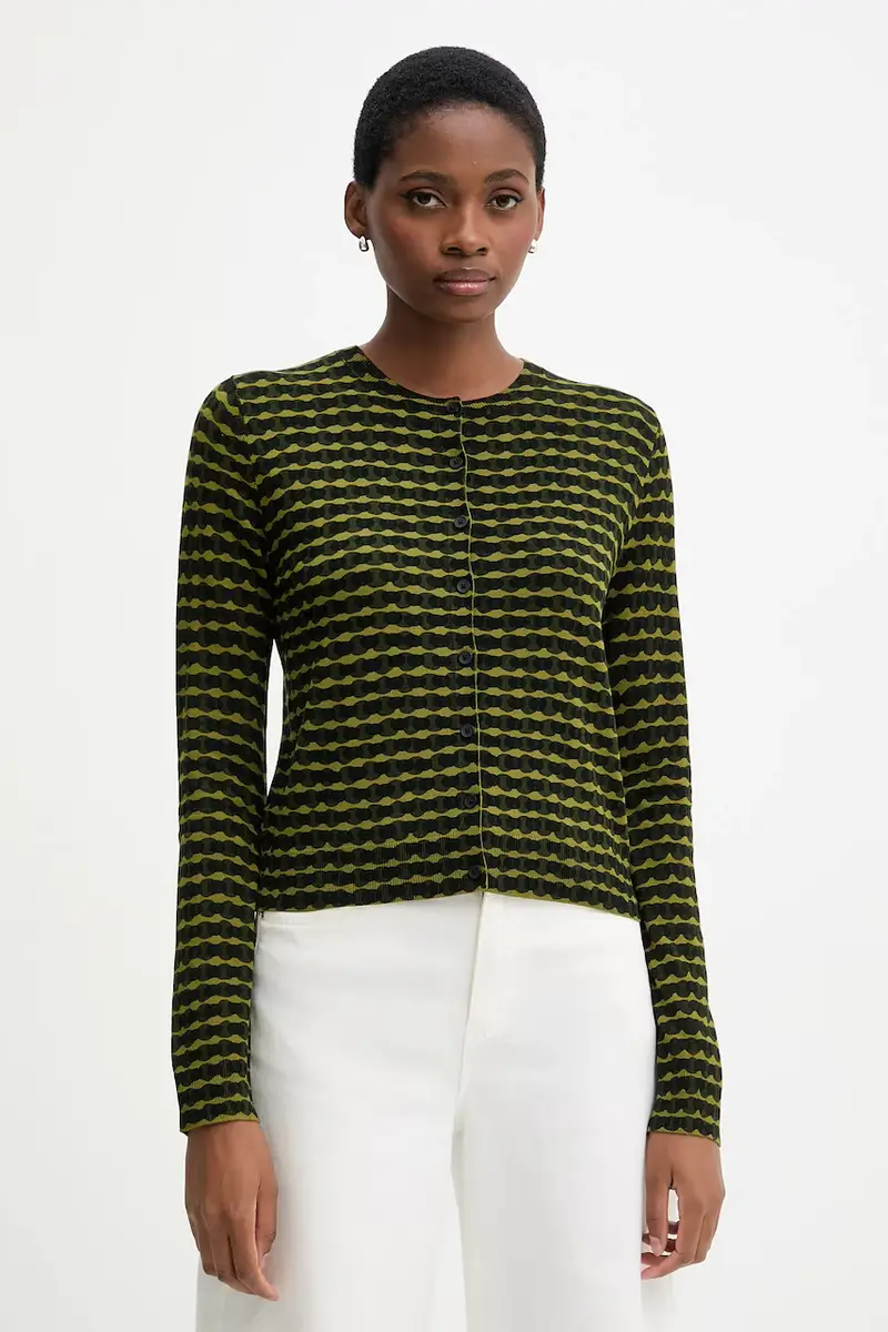 United Colors of Benetton Cardigan Donna Verde 3670549