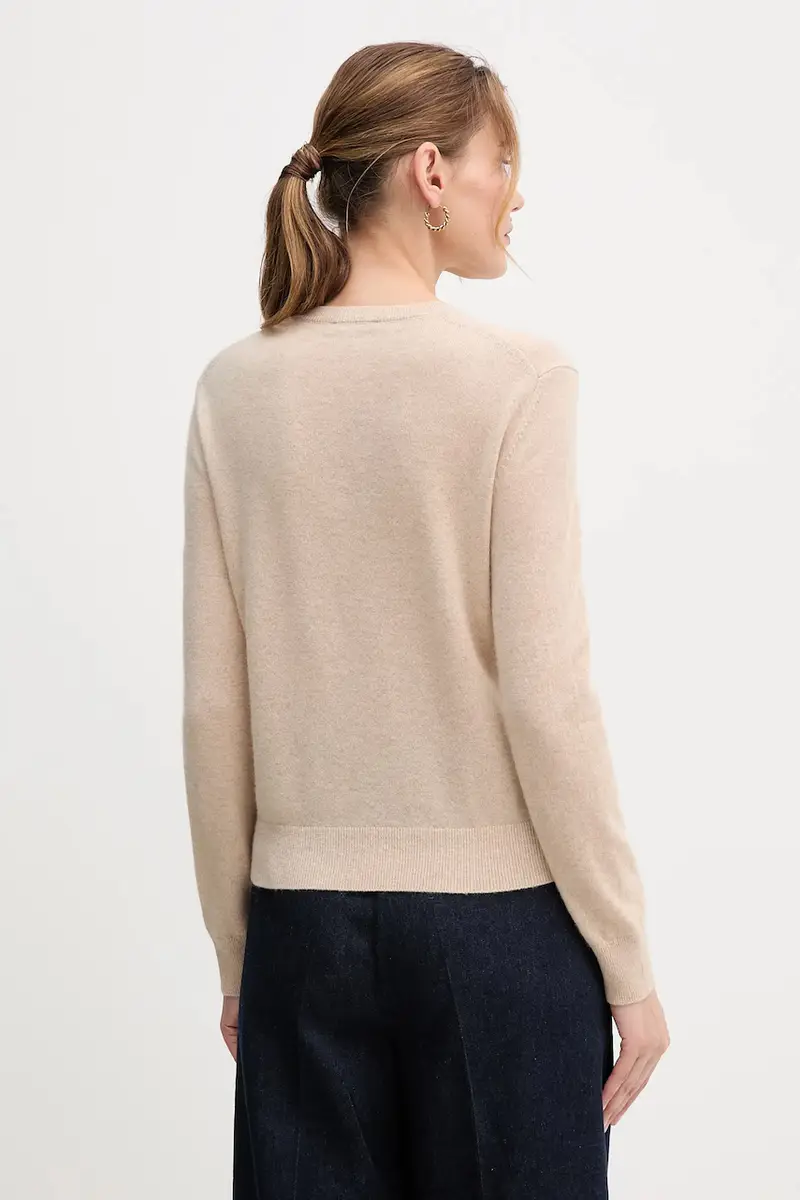 United Colors of Benetton Cardigan Donna Beige 3575043 miniatura 3