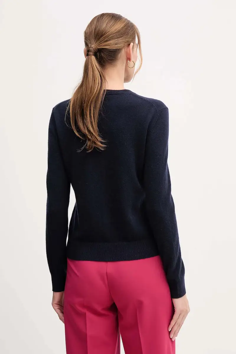 United Colors of Benetton Cardigan Donna Blu 3596088 miniatura 3