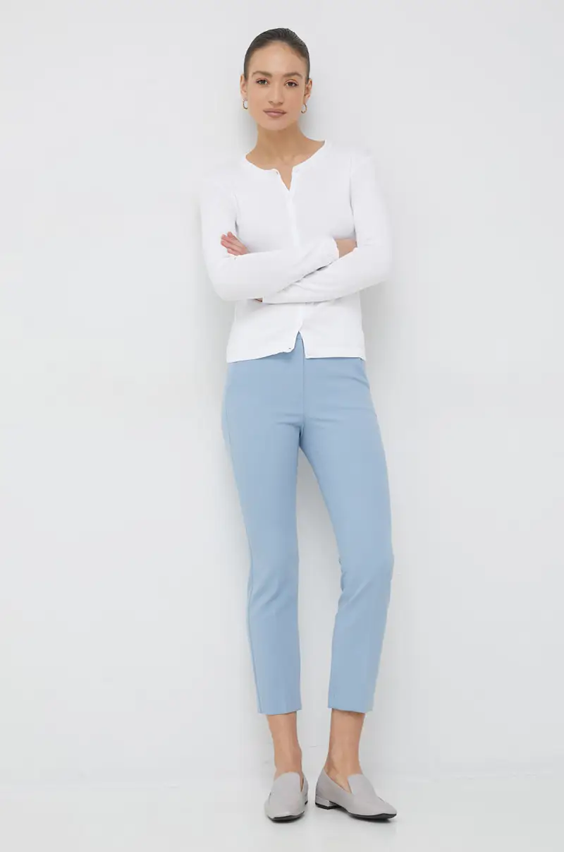 United Colors of Benetton Cardigan Donna Bianco 3576456 miniatura 2