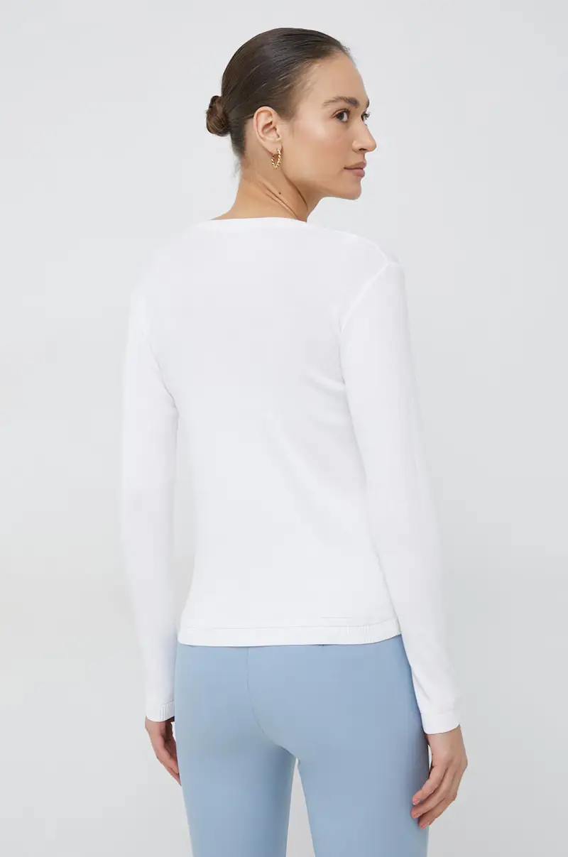 United Colors of Benetton Cardigan Donna Bianco 3576456 miniatura 3