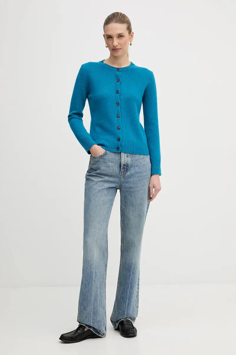 United Colors of Benetton Cardigan Blu 4148172 miniatura 2