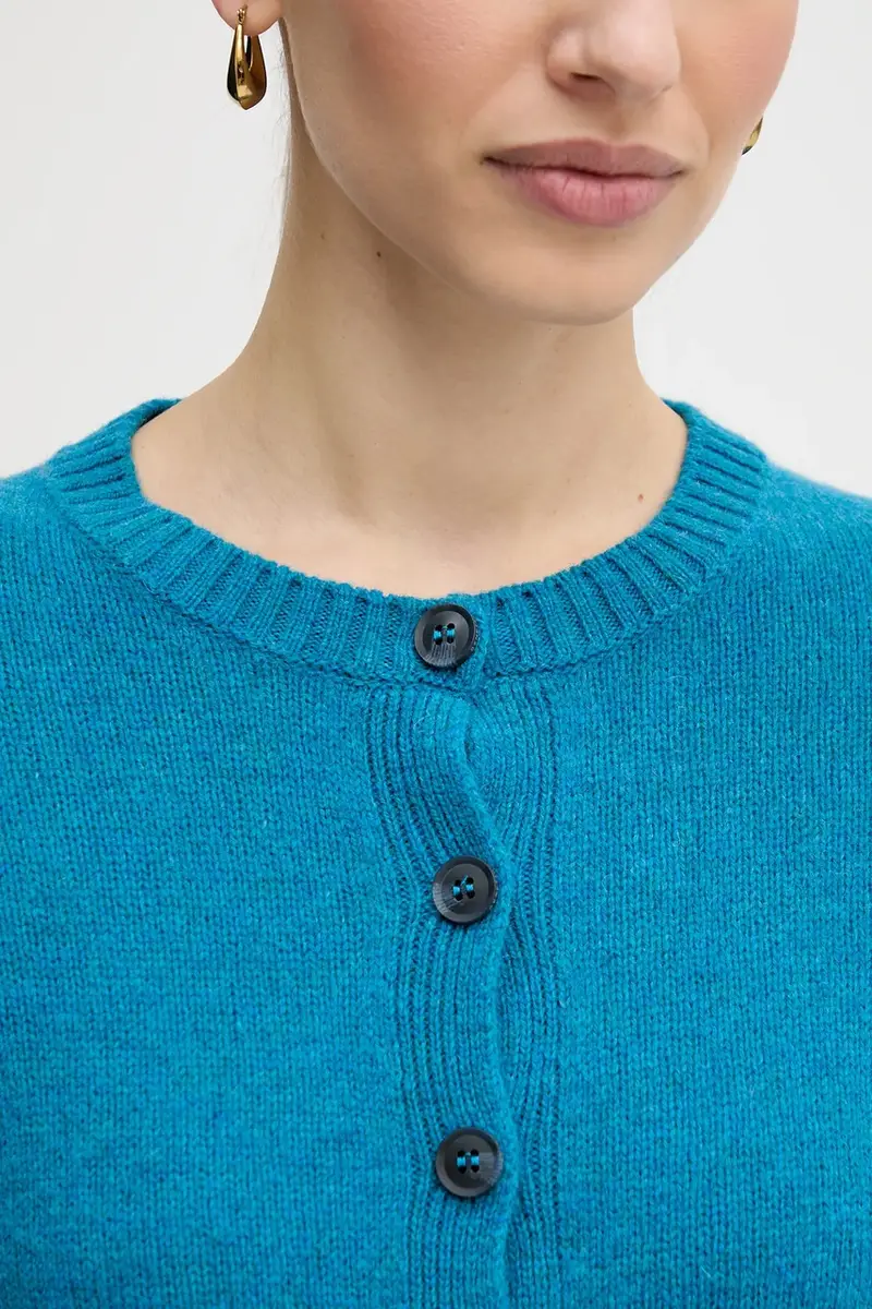 United Colors of Benetton Cardigan Blu 4148172 miniatura 5