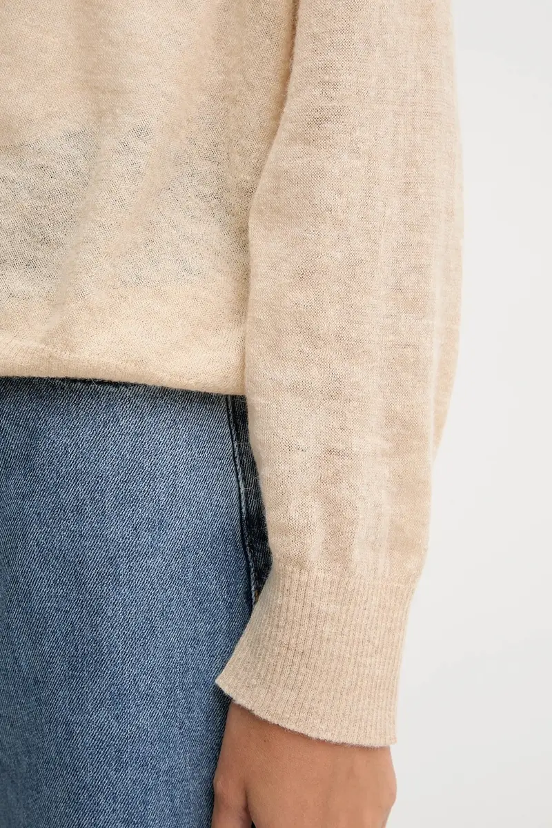 United Colors of Benetton Cardigan Donna Beige 3573670 miniatura 5