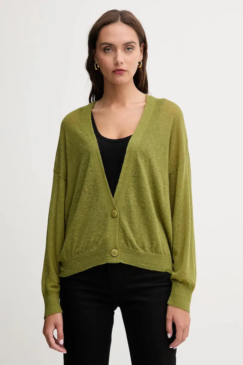 United Colors of Benetton Cardigan Donna Verde 3669783