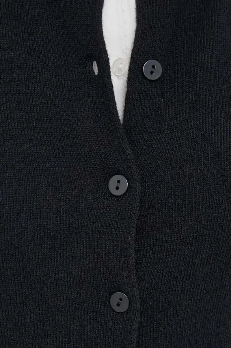 United Colors of Benetton Cardigan Nero 3624179 miniatura 5