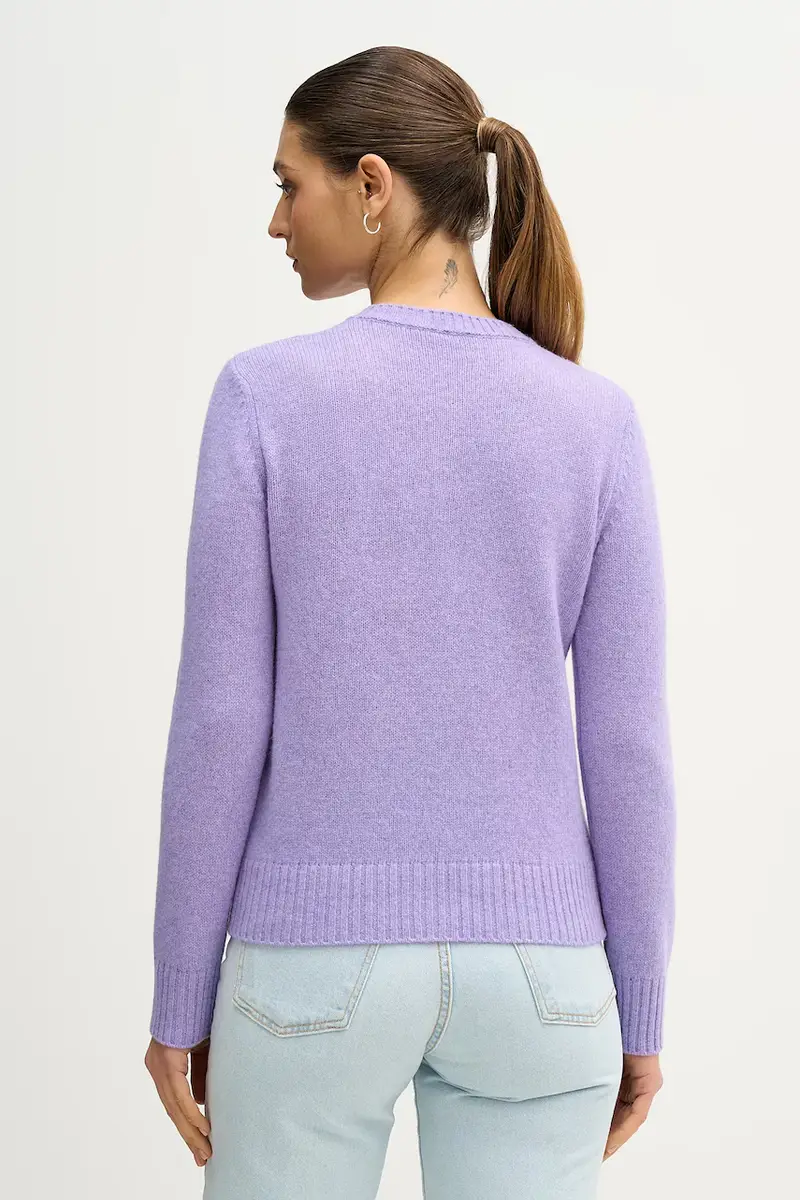 United Colors of Benetton Cardigan Viola 3958417 miniatura 3