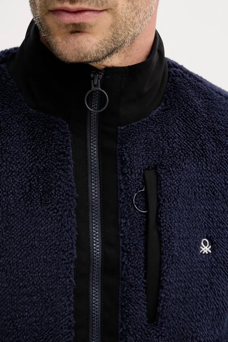 giacca Blu navy miniatura 5