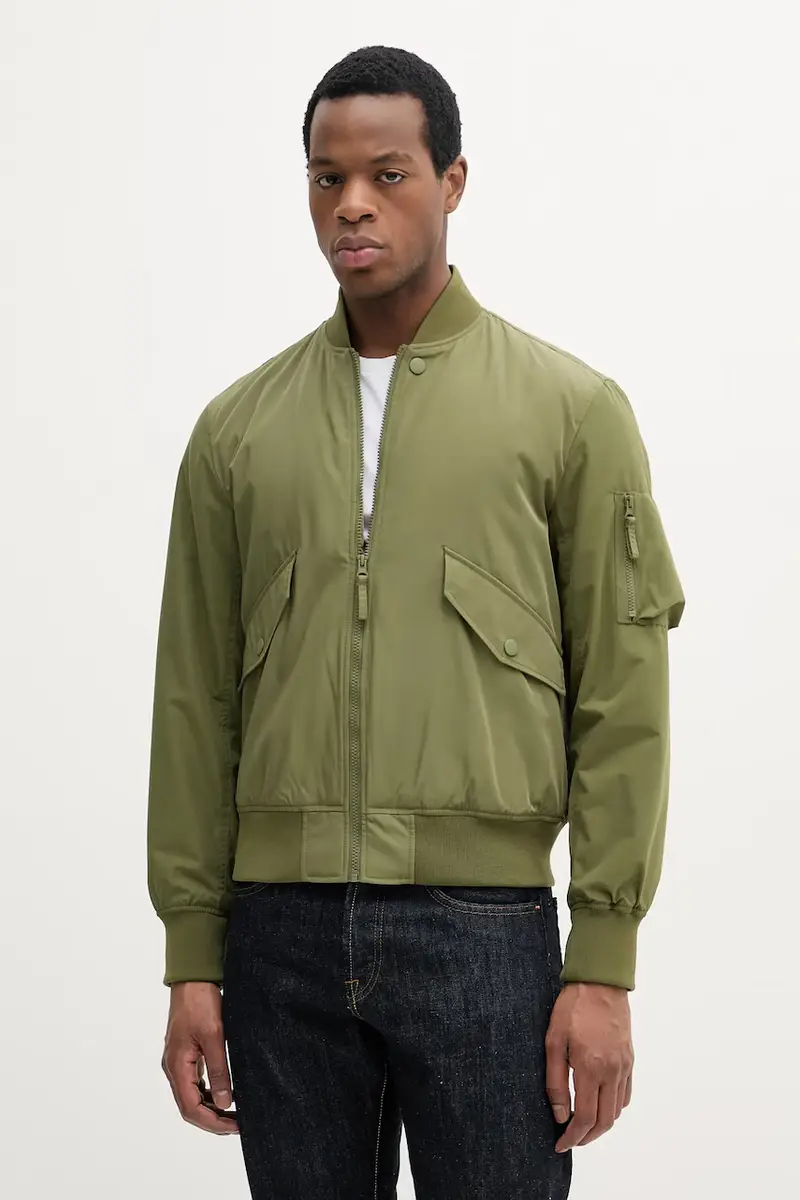 giacca bomber colore verde 2ZPSUN06G