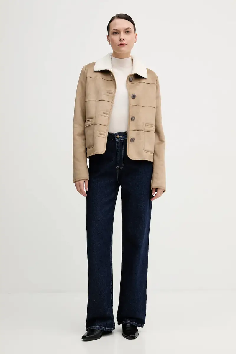 giacca colore beige 2W8EDN08Q miniatura 2