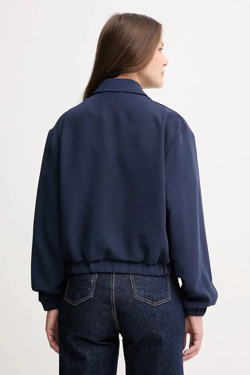 giacca colore blu navy 20A6DN085 miniatura 3