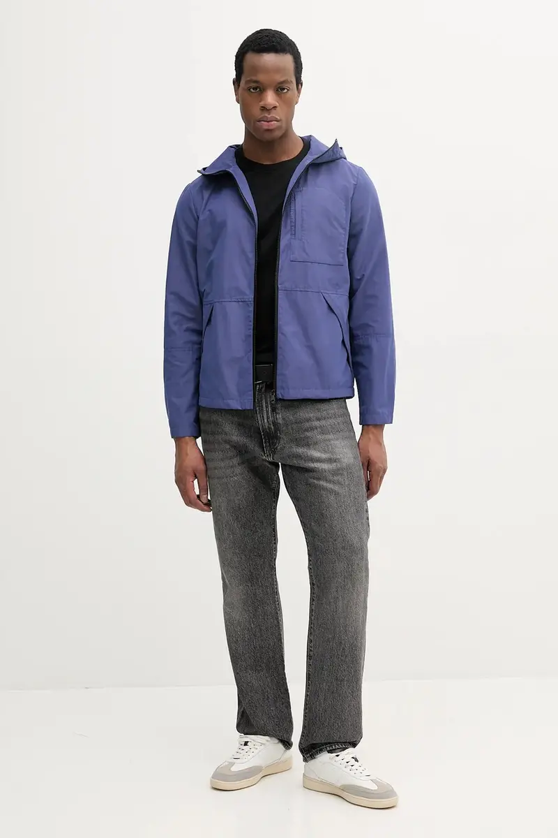 giacca colore blu navy 25R1UN069 miniatura 2