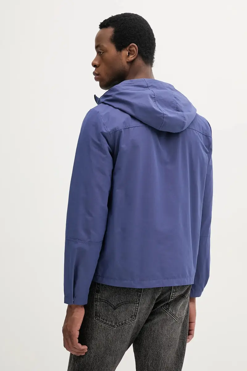 giacca colore blu navy 25R1UN069 miniatura 3