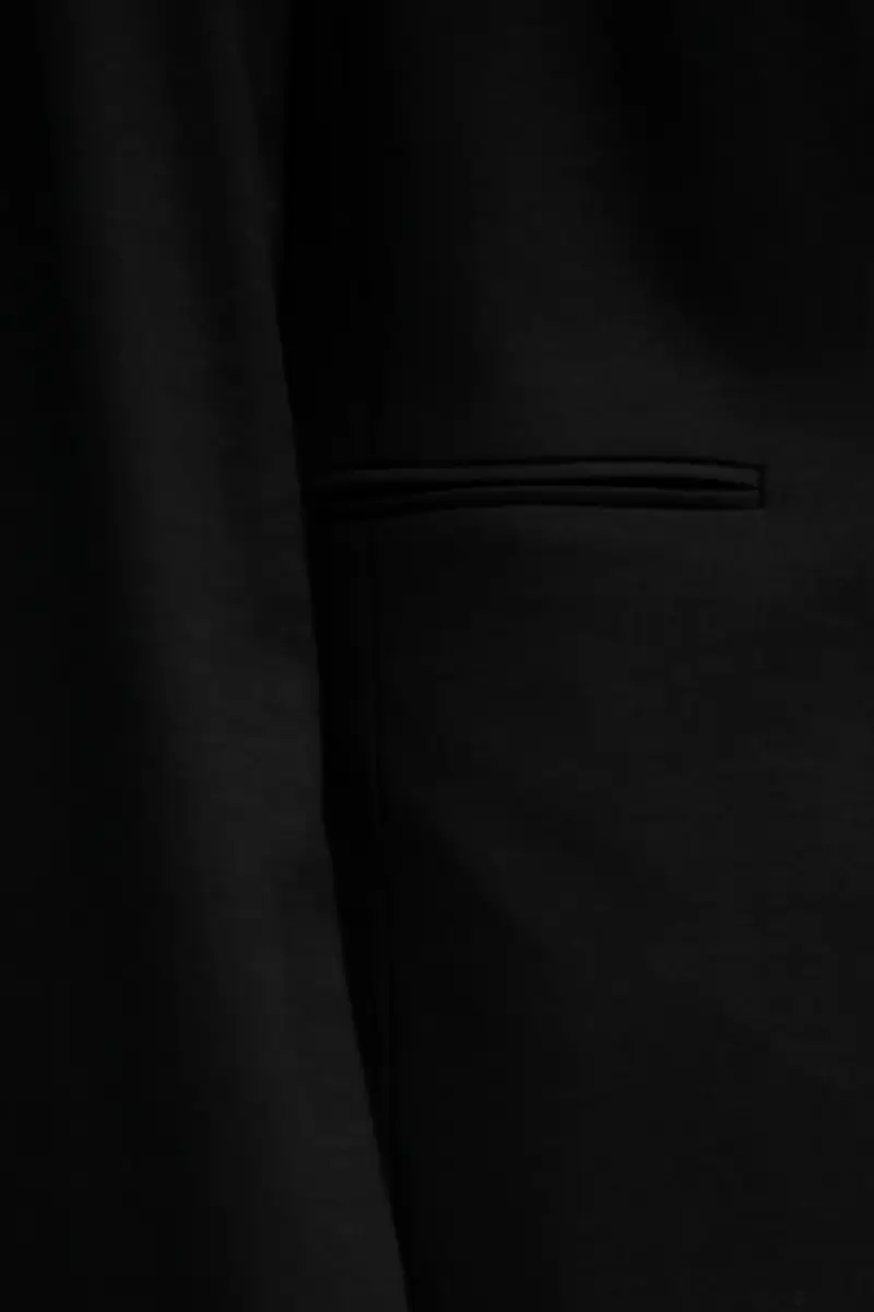 giacca colore grigio 2962DW00H Nero miniatura 5