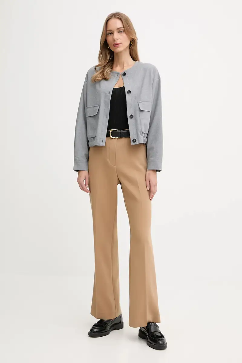 giacca colore grigio 2QIKDN08N miniatura 2