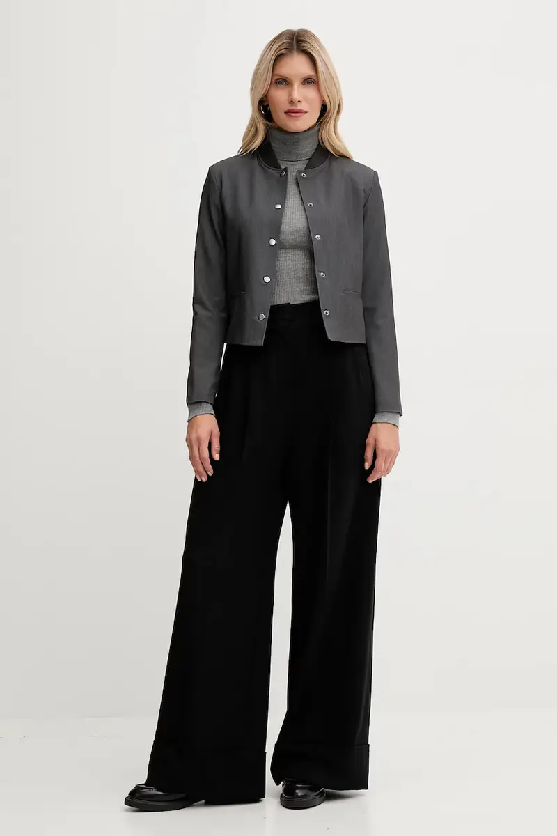 giacca colore grigio 2R4CDW03B miniatura 2