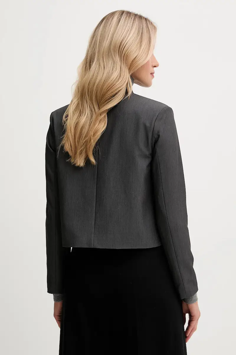 giacca colore grigio 2R4CDW03B miniatura 3