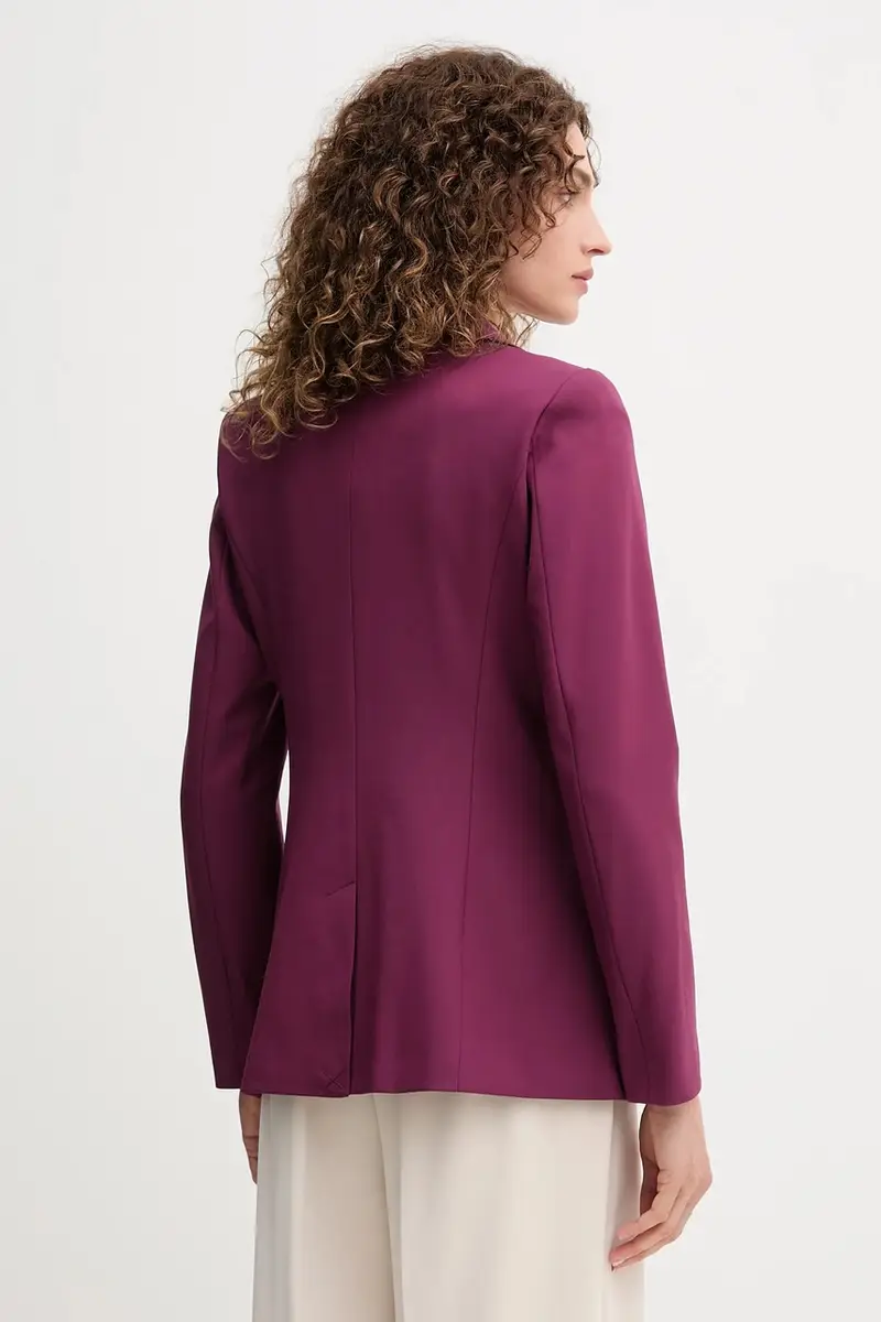 giacca colore violetto 2L4HDW02W miniatura 3