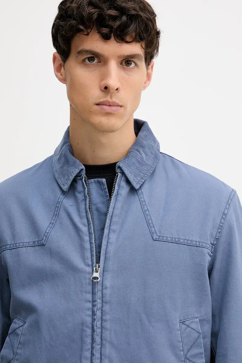 giacca di jeans colore blu 2QHDUN06K miniatura 4