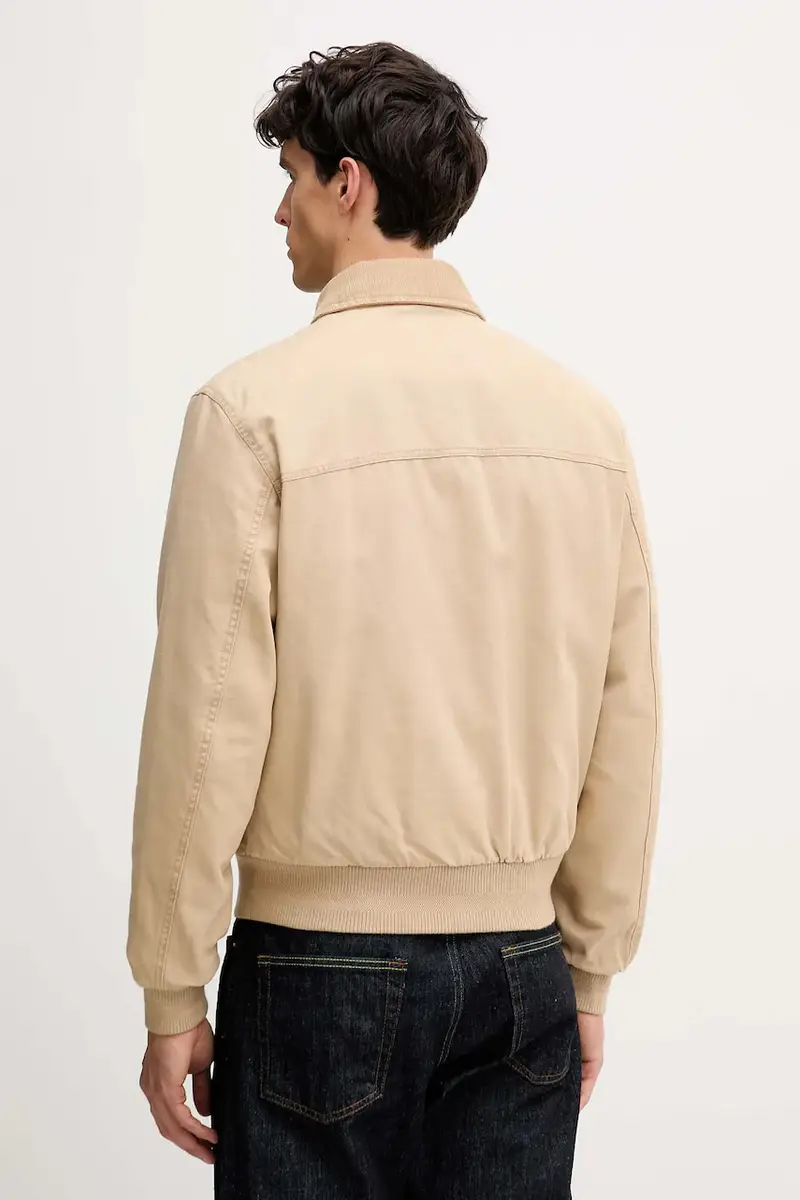 giacca di jeans colore marrone 2QHDUN06K miniatura 3