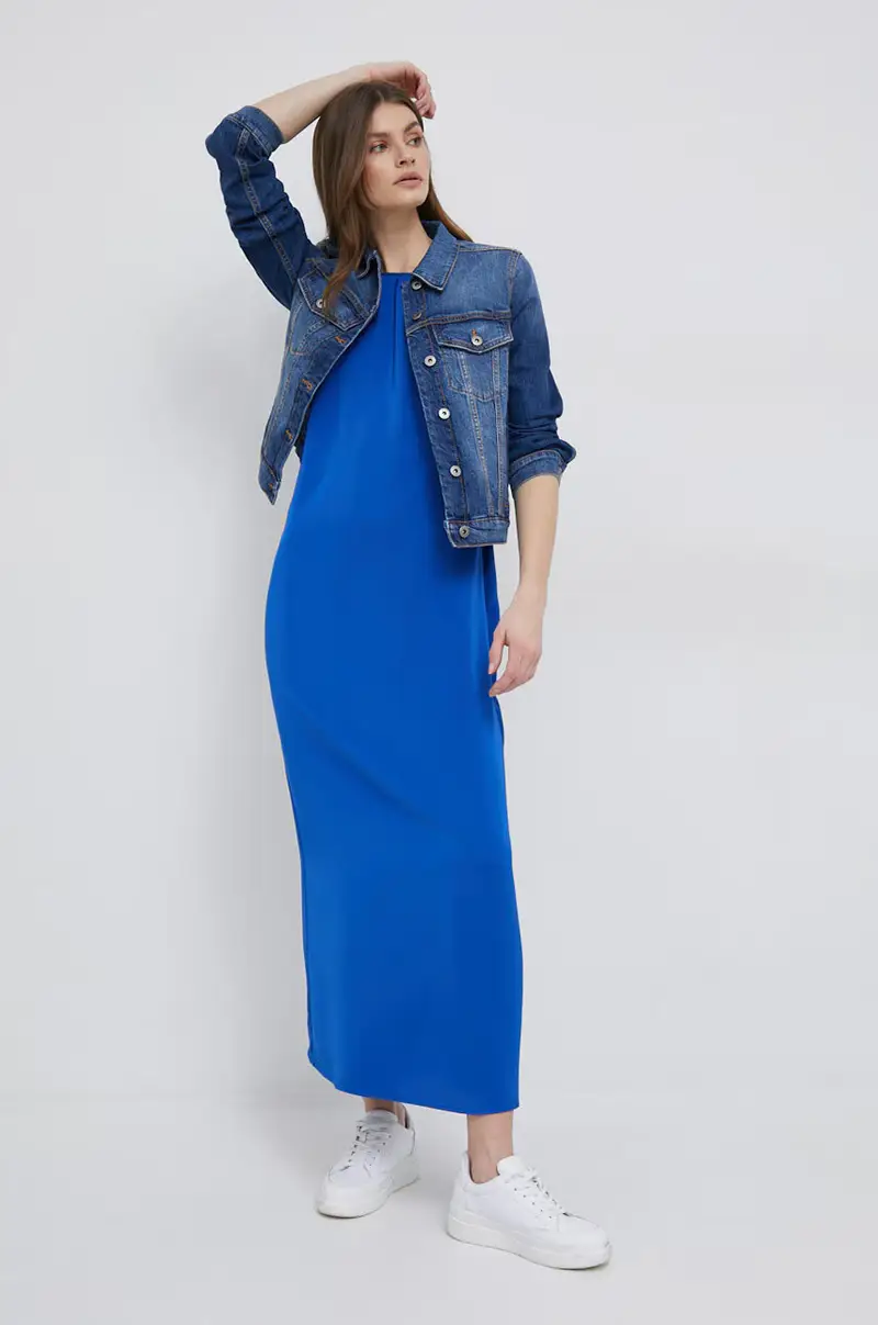 United Colors of Benetton Jeans Donna Blu 3579574 miniatura 2