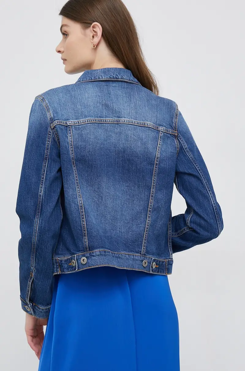 United Colors of Benetton Jeans Donna Blu 3579574 miniatura 3